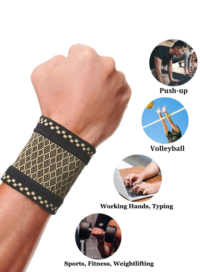 DURKU Sports Bands Breathable Injury Protection Wrist Guards, Sandbag Wrist Guard Workout Sandbag Wrist Resistance Wrist Weight Training Aid for Strength Training (Size: S) - Image 3