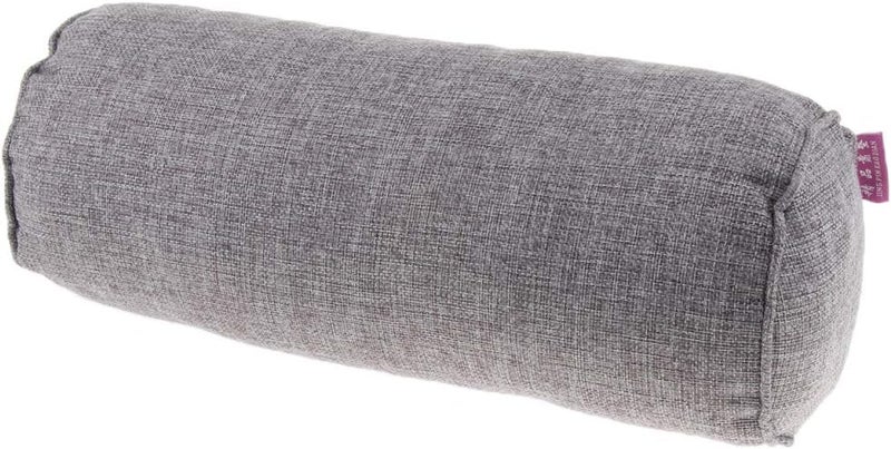 klarako Full Round Bolster Pillow Cushion for Massage Table  Linen Yoga Bolster, 15.7inch Long & 5.9 Dia.  4Color - Image 4