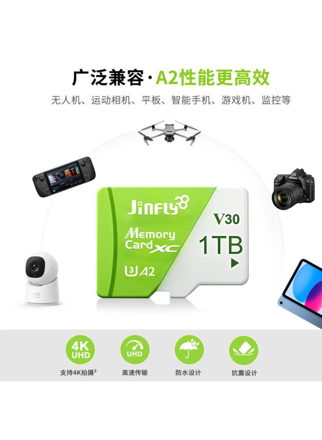 Drone-specific A2 High-speed Memory Card Tf Card 256g Memory Card High-speed Camera 4k High-definition Video Game Console - Image 4