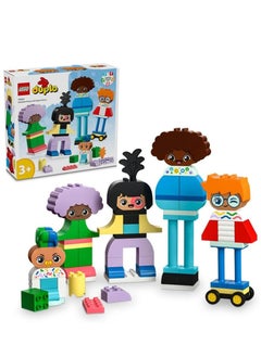 LEGO LEGO Duplo Buildable People With Big Emotions 10423 Building Blocks Toy for Toddlers (71 Pieces)  - Image 1