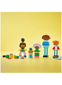 LEGO LEGO Duplo Buildable People With Big Emotions 10423 Building Blocks Toy for Toddlers (71 Pieces)  - Image 4
