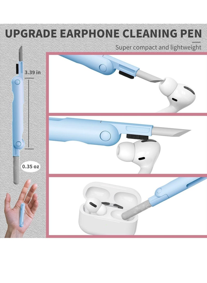 Laptop Cleaner, 7 in 1 Keyboard Cleaner Set, Computer MacBook Earphone Cleaning Kit, Tablet and Screen Dust Brush Including Soft Sweep, Swipe - Image 2