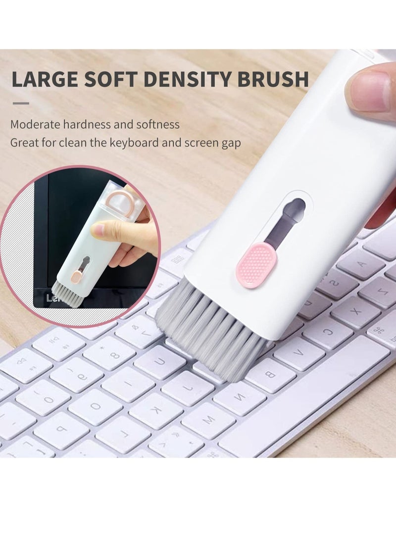 Laptop Cleaner, 7 in 1 Keyboard Cleaner Set, Computer MacBook Earphone Cleaning Kit, Tablet and Screen Dust Brush Including Soft Sweep, Swipe - Image 4