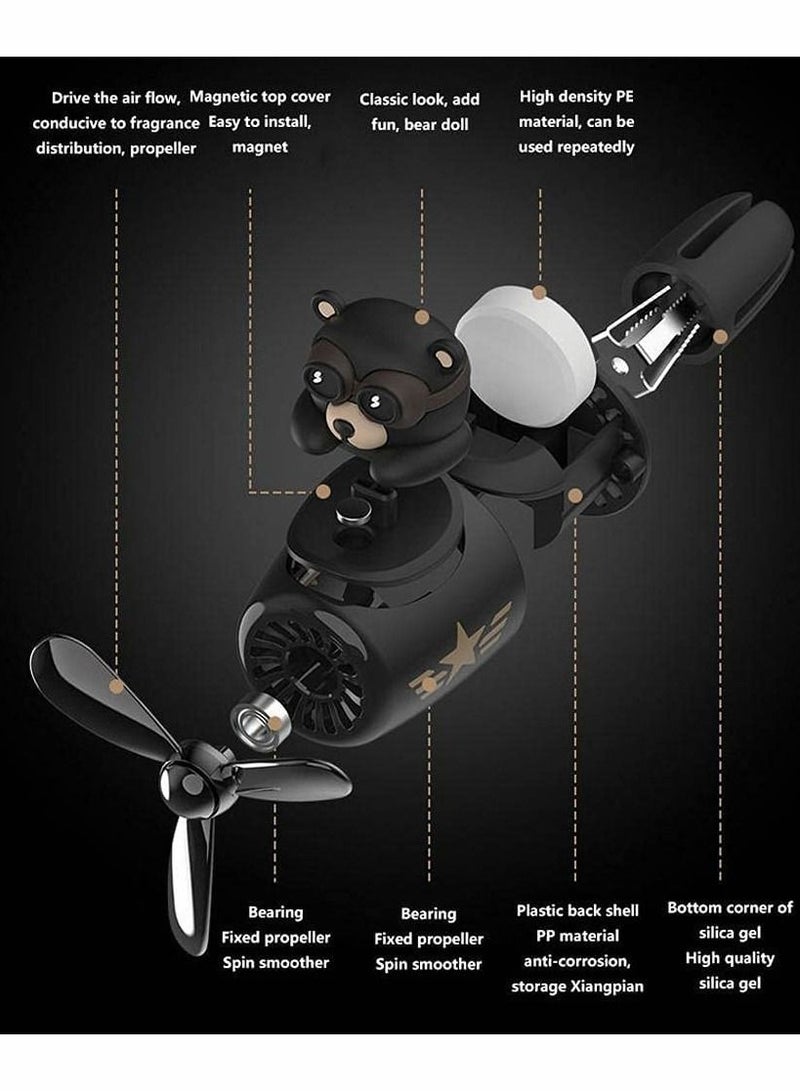 KASTWAVE Car Air Fresheners Vent Clips, Cute Car Fragrance Diffuser Air Vent - Image 4