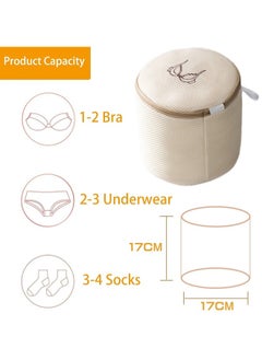 ShebSheb Anti Deformation Bra Laundry Bag,Bra Wash Bag,Underwear Wash Bag With Zipper  - Image 5