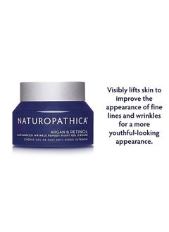 Naturopathica Argan & Retinol Wrinkle Repair Night Cream - Anti-Aging Facial Moisturizer for Youthful-looking, Restored Skin - Vegan, Made in USA (1.7 oz)  - Image 3