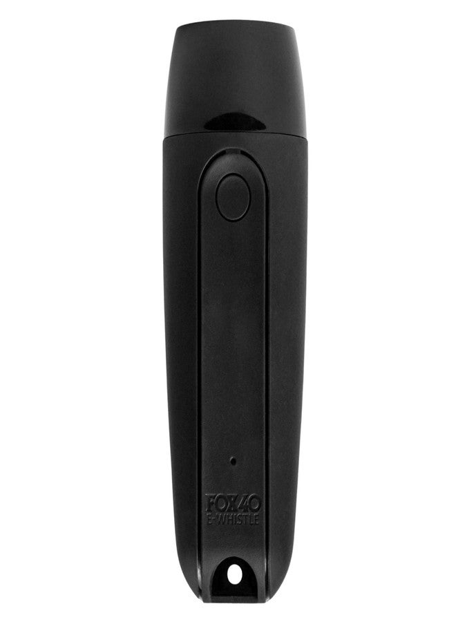 Fox 40 Rechargeable Electronic Whistle + Lanyard, Black - Image 4