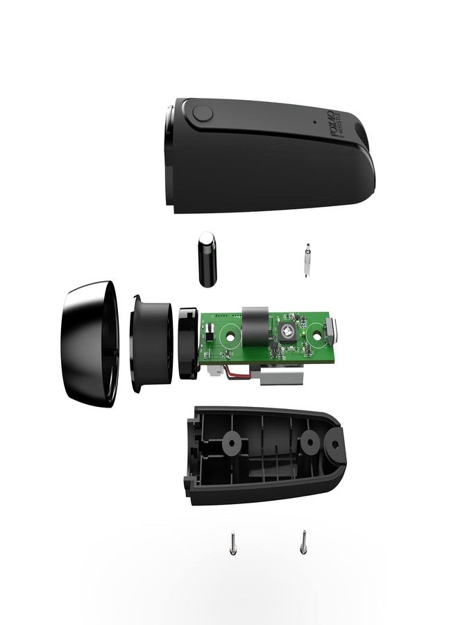 Fox 40 Rechargeable Electronic Whistle + Lanyard, Black - Image 2