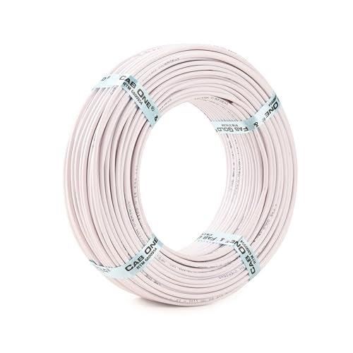 CabONE Lite Single Core Electrical Wire WHITE 90 Meter, 2.5 SQ.MM. |PVC electrical insulated CCA Copper wire - Image 4