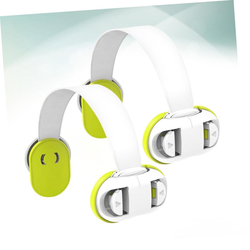 2Pcs Green Pinch Latch Guard for Cabinets and Refrigerators Easy Installation Material Keeps - Image 5