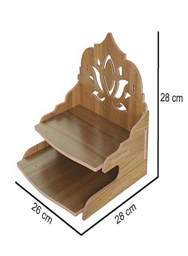 MS Enterprises Wooden Beautiful Plywood Mandir Pooja Room Home Decor Office OR Home Temple Wall Hanging Product (1) - Image 5