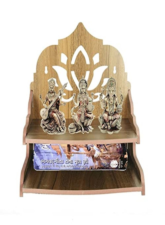 MS Enterprises Wooden Beautiful Plywood Mandir Pooja Room Home Decor Office OR Home Temple Wall Hanging Product (1) - Image 1