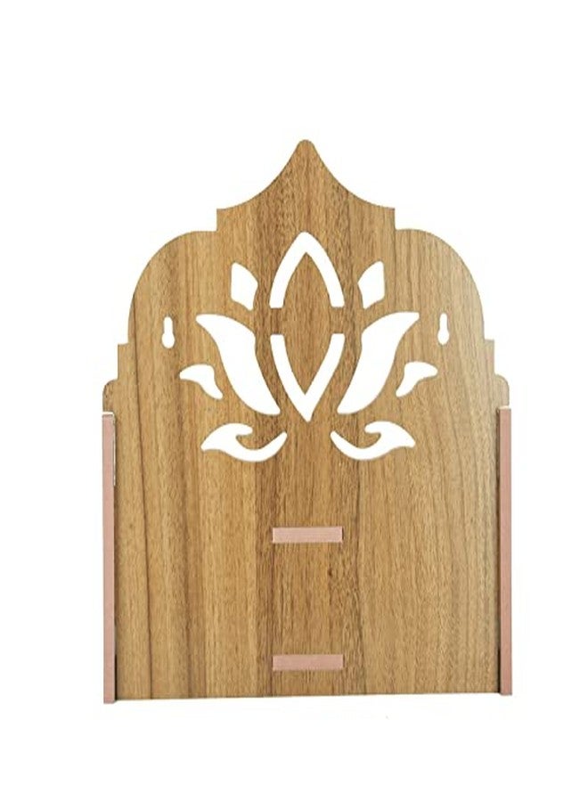 MS Enterprises Wooden Beautiful Plywood Mandir Pooja Room Home Decor Office OR Home Temple Wall Hanging Product (1) - Image 4
