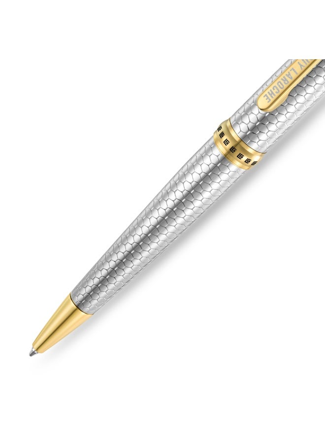 غاي لاروش قلم روميو ستانلس ستيل بلمسات مطلية بالذهب - Image 3