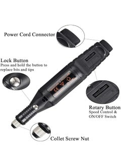 Bolivia's Rotary Tool Kit 108Pcs Cordless Rotary Tool Kit Engraving Tool Kit Mini Rotary Tool Cordless Power Rotary Tools For Cutting Drilling Sanding Engraving Polishing And Diy Crafts  - Image 2