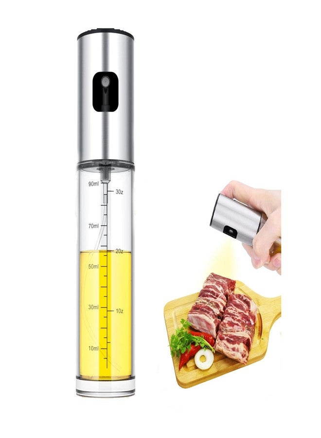 NIKKIER Oil Sprayer for Cooking,100ml Olive Oil Spritzer,Oil Sprayer for Air Fryer, Salad,BBQ,Roasting - Image 1
