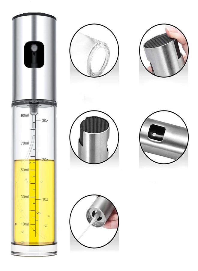 NIKKIER Oil Sprayer for Cooking,100ml Olive Oil Spritzer,Oil Sprayer for Air Fryer, Salad,BBQ,Roasting - Image 3