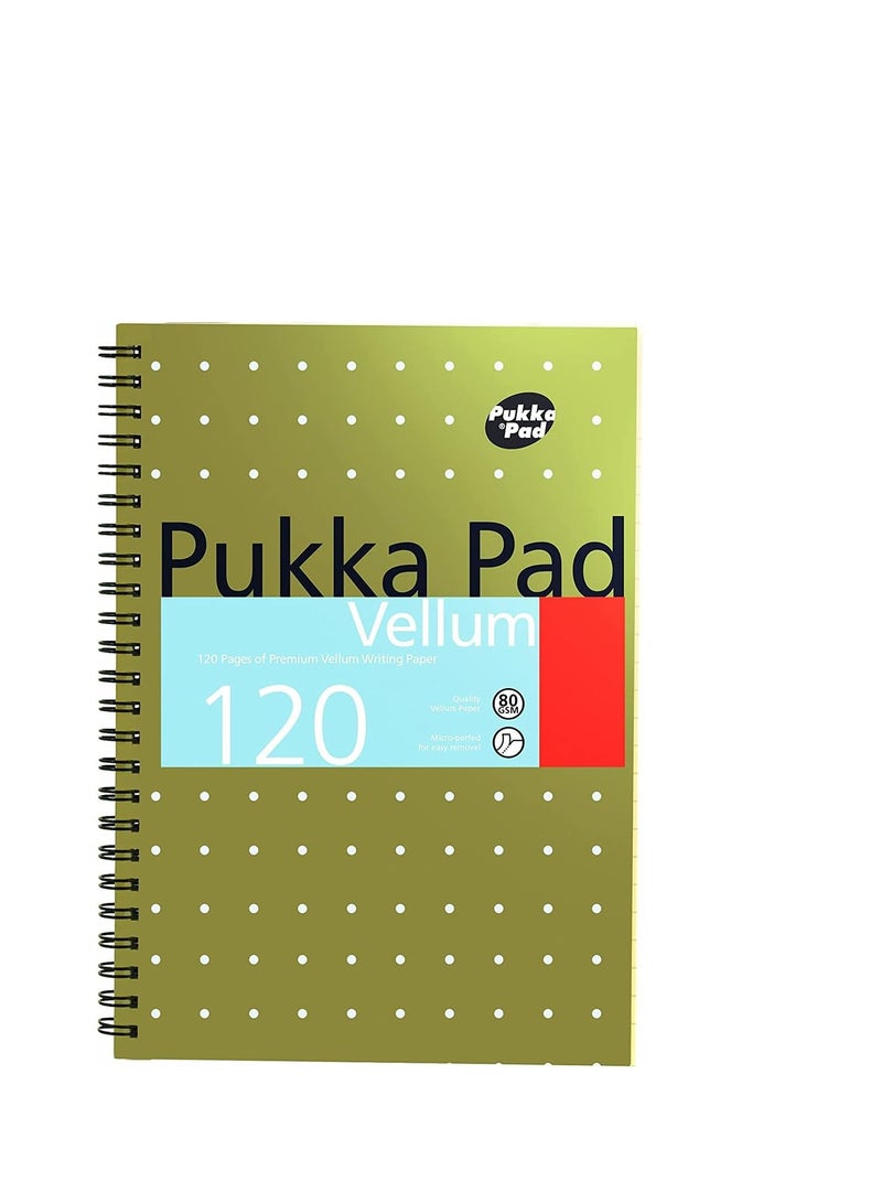 Pukka Pad Vjm/2 Vellum A5 80 Gsm 120 Pages Note Book 3 pcs pack - Image 3