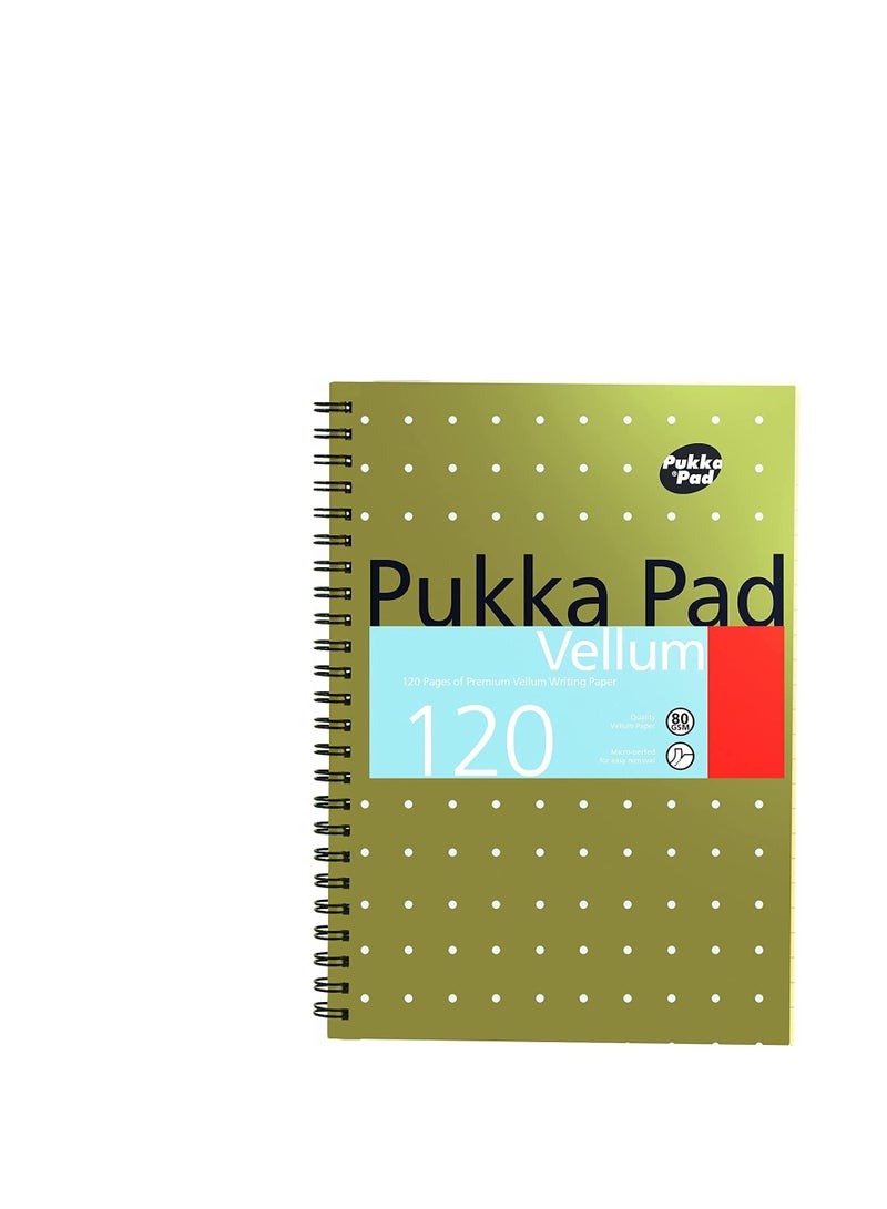 Pukka Pad Vjm/2 Vellum A5 80 Gsm 120 Pages Note Book 3 pcs pack - Image 4