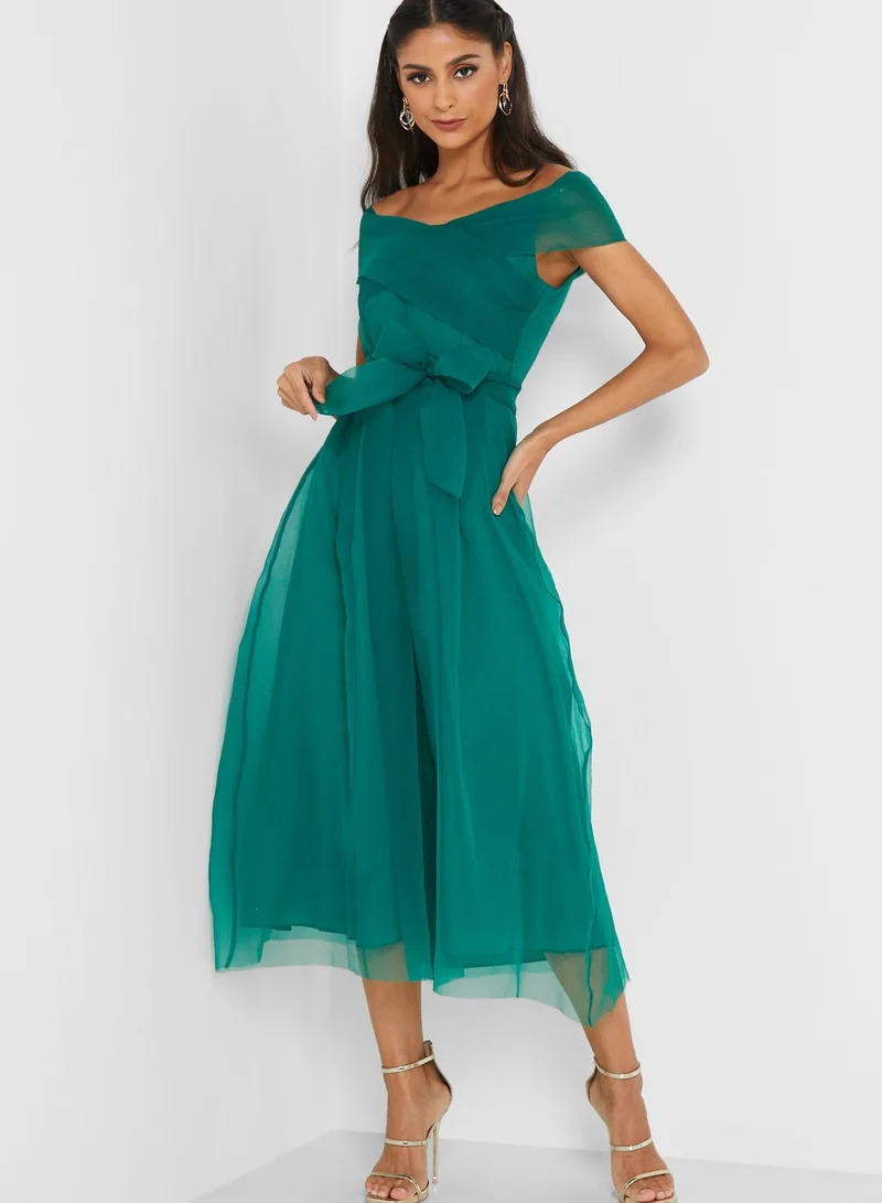 Ella Limited Edition Off-Shoulder Organza Dress