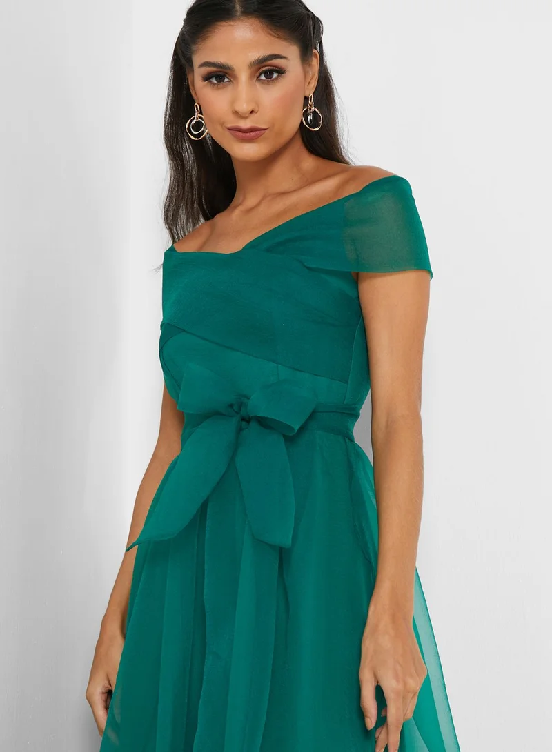 Ella Limited Edition Off-Shoulder Organza Dress