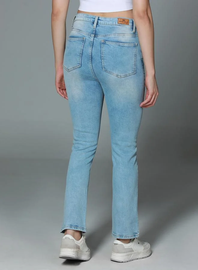 HIGH STAR Women High Rise Slim Fit Jeans