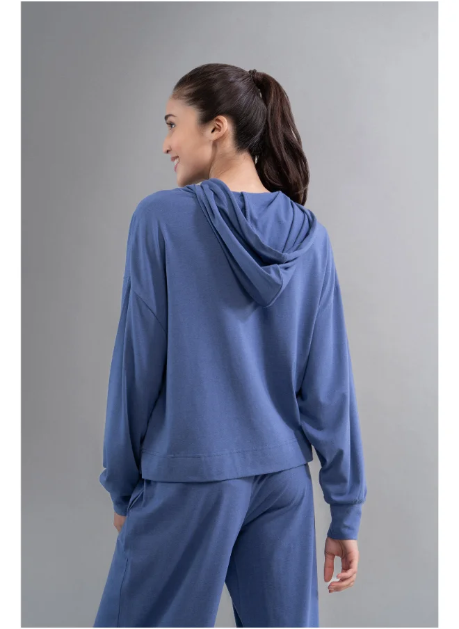 NeceSera Limited Edition Luxflo Travel Blue Hoodie