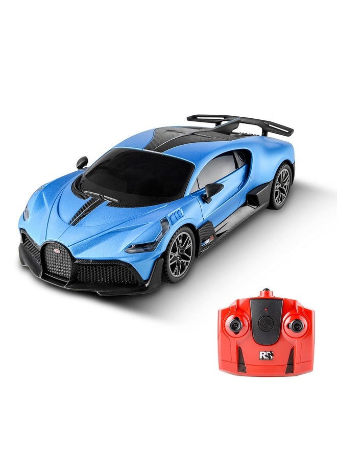BEZGAR BEZGAR Bugatti Remote Control Car for Boys 8-12 - 1:24 Officially Licensed Bugatti Divo Racing Car Model Vehicle, Experience The Thrill of Bugatti with 2.4Ghz Bugatti Toy Car for Kids and Adults  - Image 1