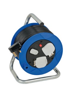 Brennenstuhl 2-Way Compact Cable Reel with USB Multicolour 15 m 1078183604  - Image 1