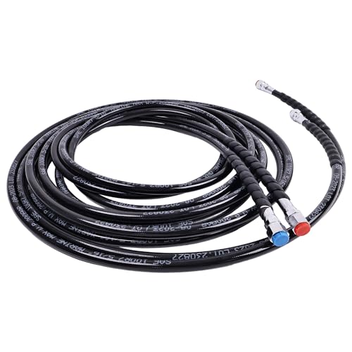 AIVWUMOT 18ft Hydraulic Hose Kit HO5118 HO5118 Compatible with SeaStar Outboard Steering Boat Teleflex Marine - Image 1