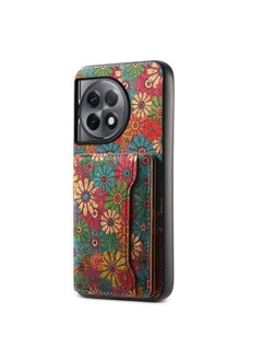 For OnePlus Ace 2 Pro Card Slot Holder Phone Case(Spring Green)