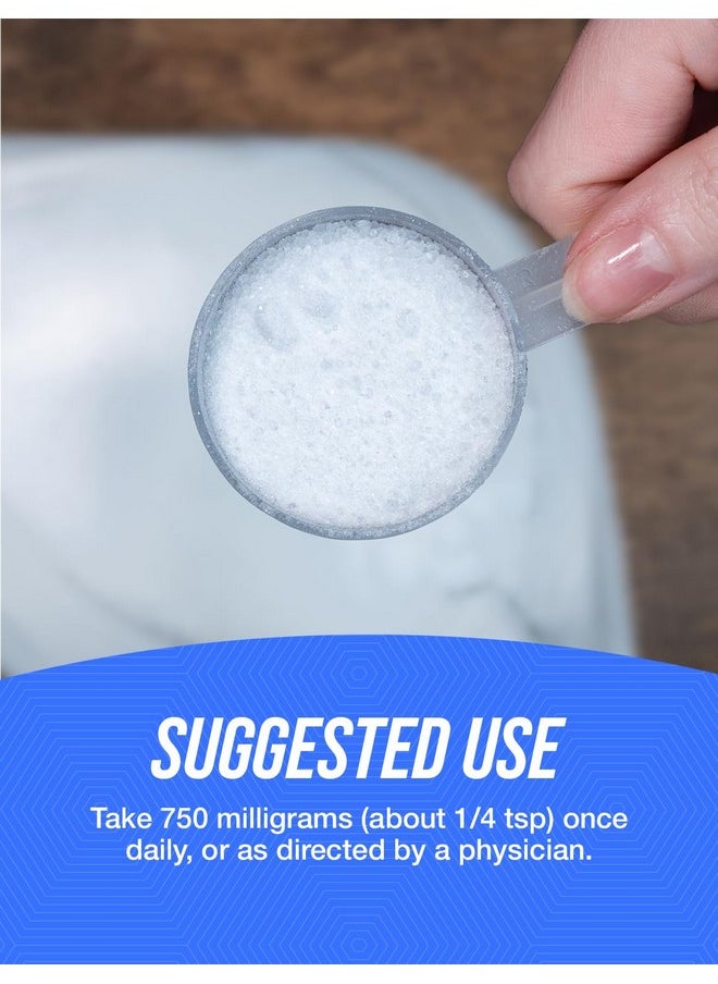 بالك سابلمنتس مسحوق بيتين هيدروكلوريد من BulkSupplements.com - مسحوق بيتين هيدروكلوريد، بيتين هيدروكلوريد 750 مجم، مكمل بيتين هيدروكلوريد - خالٍ من الجلوتين، 750 مجم لكل وجبة، 250 جم (8.8 أونصة) (عبوة من قطعة واحدة)  - Image 4