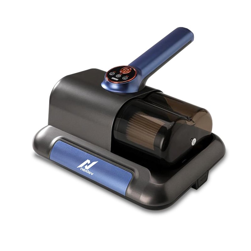 Nexlev Cordless Mite RemoverAntiAllergen Bed Sofa Car Seat Dust Mite Cleaning UV Light with Gravity Sensor HEPA filterStrong Double Beat 4500 mAh BatteryUSB TypeCDust Mite UV Pro MR02 - Image 1