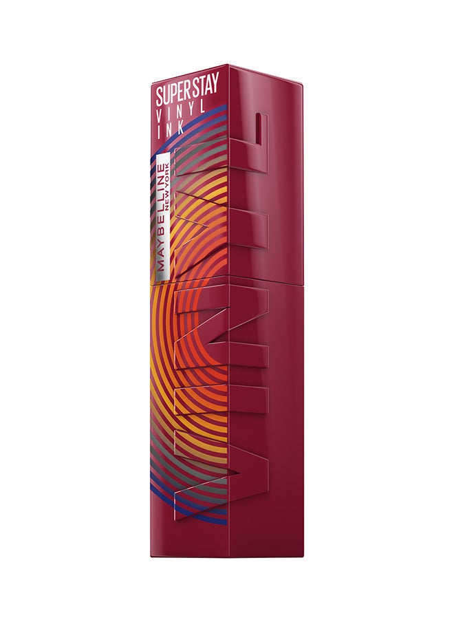 MAYBELLINE NEW YORK Superstay Vinyl Ink Lipstick - Music Collection Limited Edition (30, Unrivaled)  - Image 2
