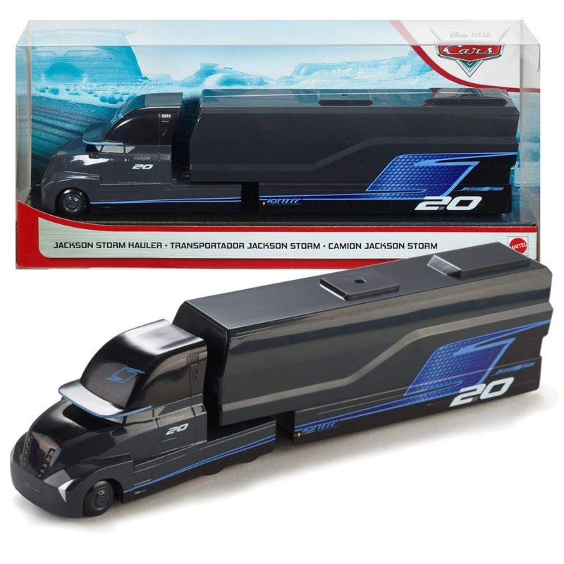 Disney Pixar Cars 1:55 Scale Jackson Storm Hauler Transporter Truck - Image 1