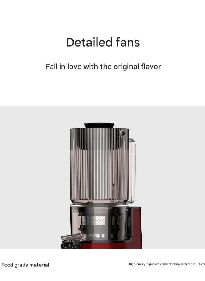 SAVTM - Slow Juicer 250W | 200ml Capacity | High-Performance Juicer | ABS + PC Material | 55 RPM | Continuous Operation for Up to 10 Minutes - Image 1