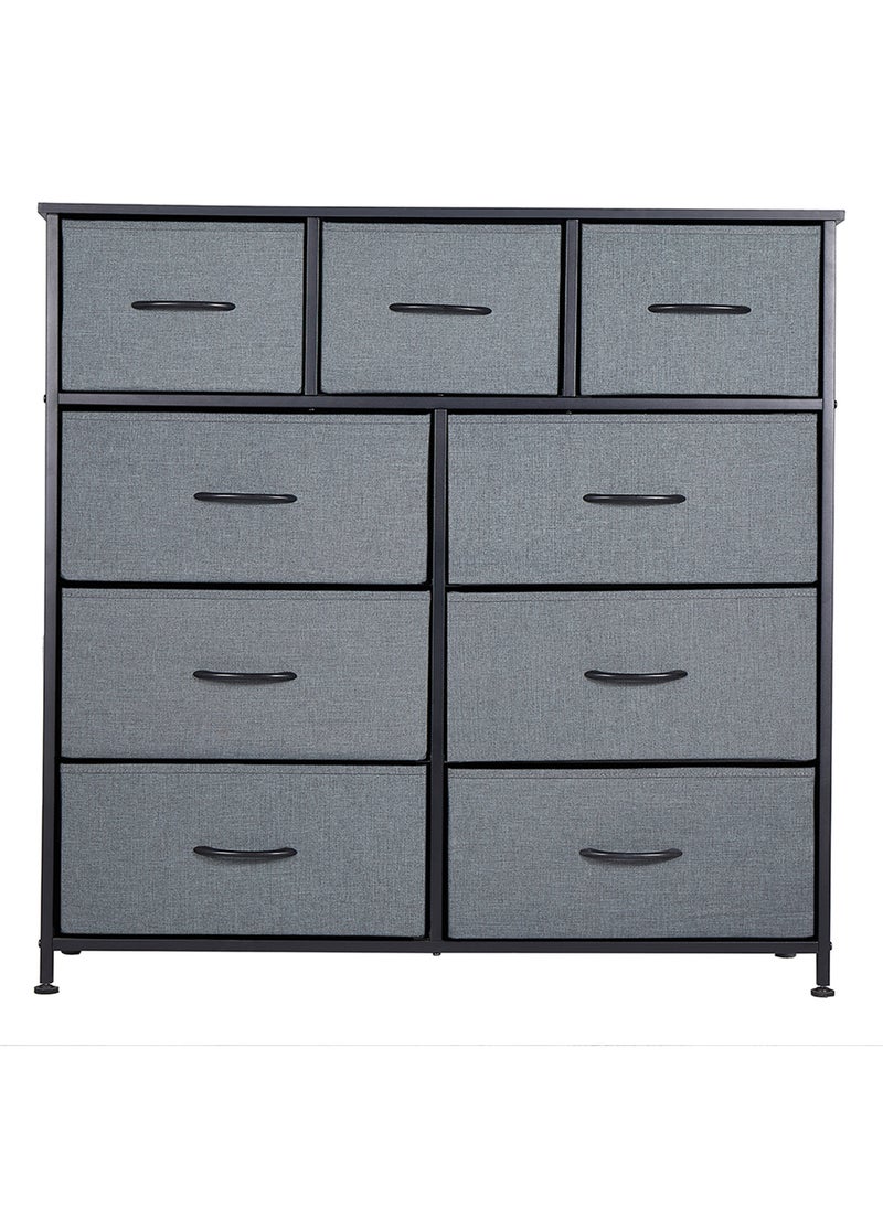 شاربدو خزان مع 9 أدراج ، برج تخزين النسيج - وحدة منظم أنيقة لغرفة النوم ، غرفة المعيشة ، المدخل والخزانة - - Image 1