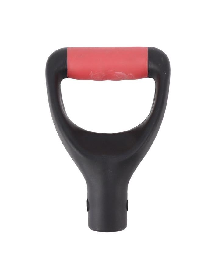 Thoraya - 3.2cm Shovel Handle Ergonomic Design Multifunctional Rugged Shovel D Grip Handle for Digging Raking Tools White - Image 1