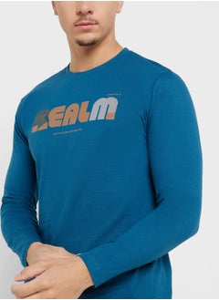 Seventy Five Basics Graphic Long Sleeve T-Shirt  - Image 3