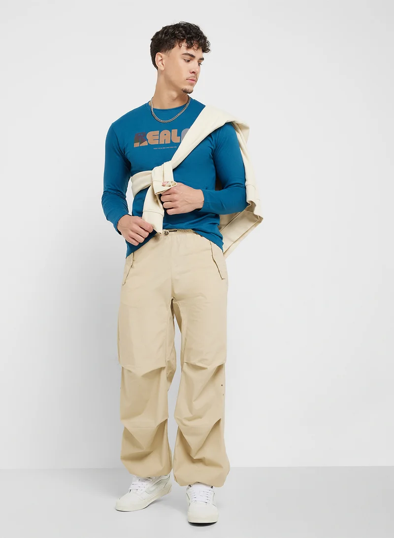 Seventy Five Basics Graphic Long Sleeve T-Shirt