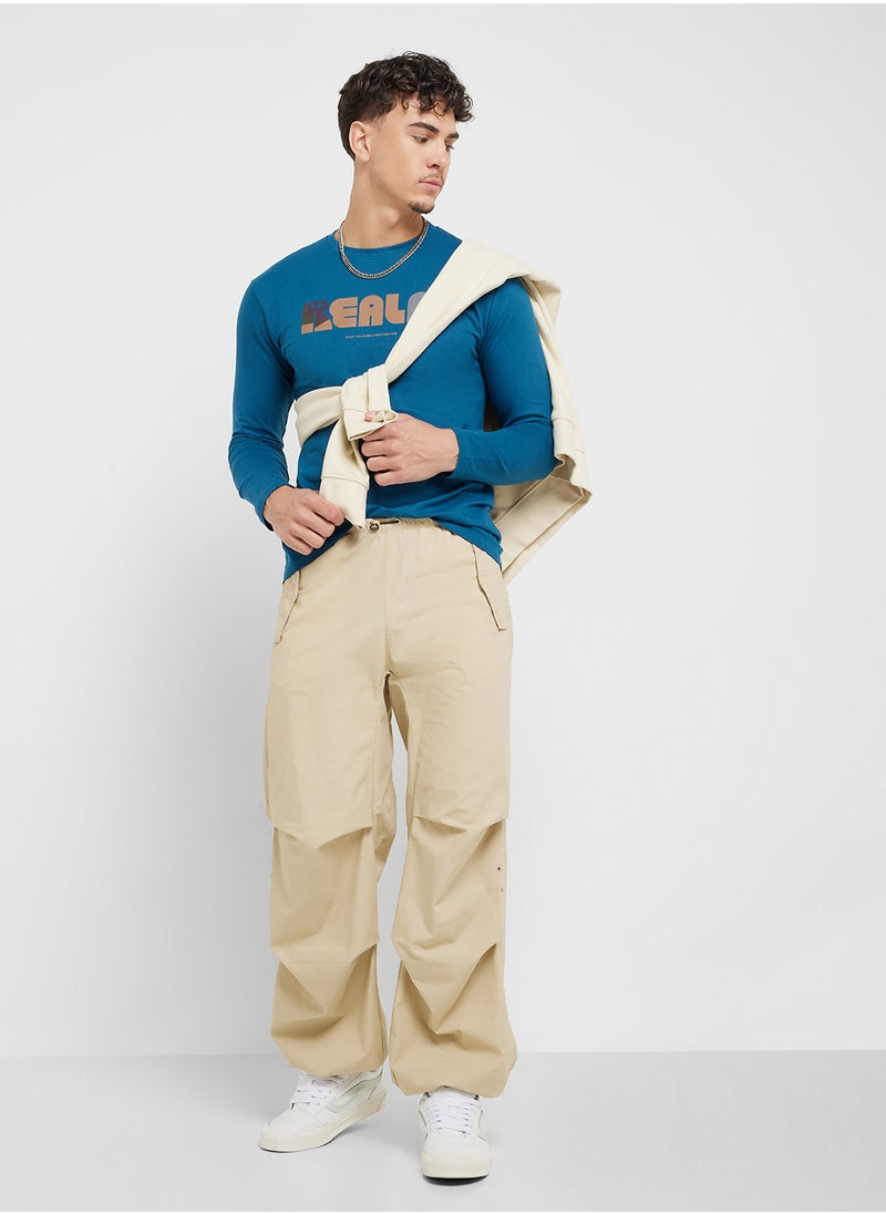 Seventy Five Basics Graphic Long Sleeve T-Shirt  - Image 4