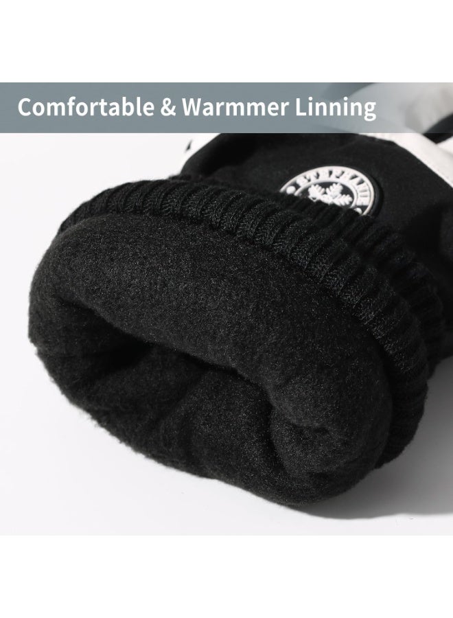 قفازات التزلج للرجال والنساء في فصل الشتاء ، وقفازات مقاومة للماء ، وقفازات التزلج على الجليد على شاشة اللمس ، وقفازات الثلج المضادة للرياح ، وقفازات اليد المضادة للتزلج ، والجري وركوب الدراجات - Image 5