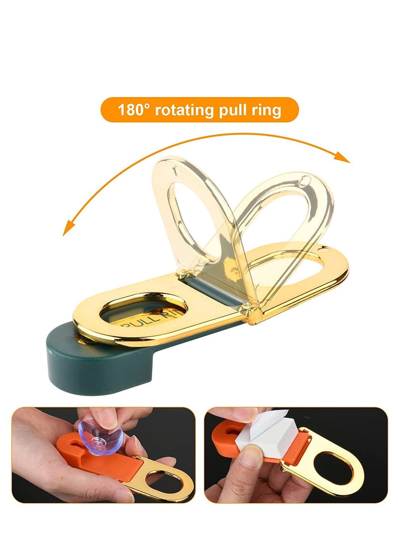 SYOSI Toilet Seat Lifter Pack of 4 Toilet Seat Lifter Avoid Touching The Toilet Lid Lifting Handle Bathroom Accessories for Home Office Hotel - Image 3