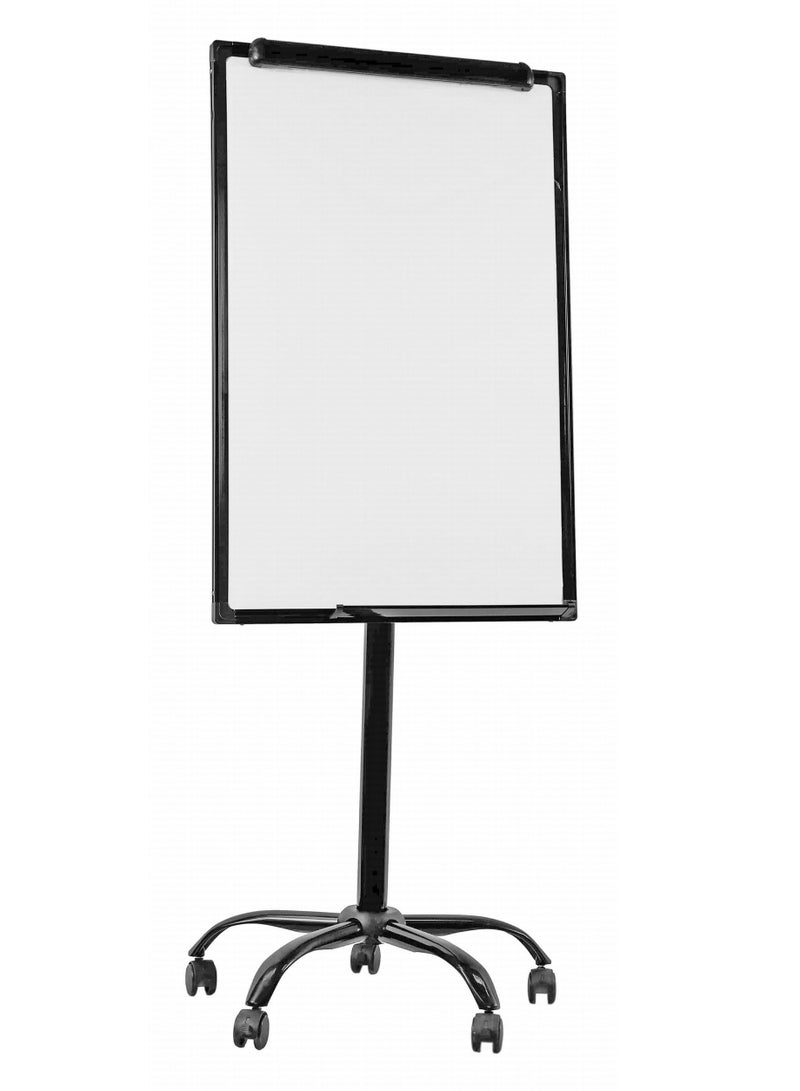 PARTNER 60x90cm Size Whiteboard And Flip Chart Stand With Wheel Base