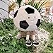 MUALML Cute Soccer Stuff Funny Soccer Toy Pillow with Legs Soft Plush Soccer Ball Sports Pillows Adorable Soccer Gift for Boys Room DecorSoccer9 inches - Image 4