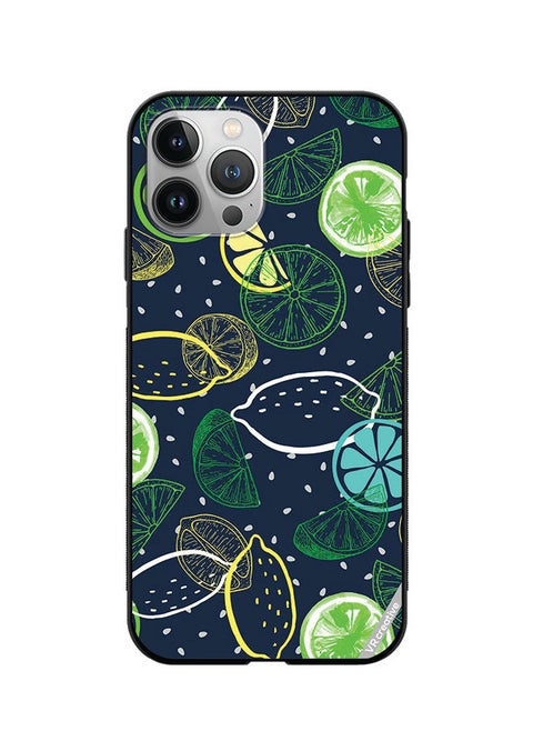Protective Case Cover For Apple iPhone 11 Pro Max Lemon Design Multicolour