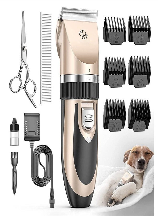 Generic Dog Shaver Clippers Low Noise Rechargeable Cordless Electric Quiet Hair - Image 1