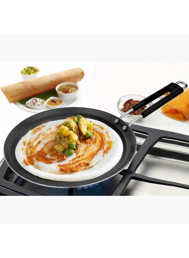 هوم بوكس مقلاة مسطحة من الحديد المطاوع مقاس 25.5 سم - Image 2