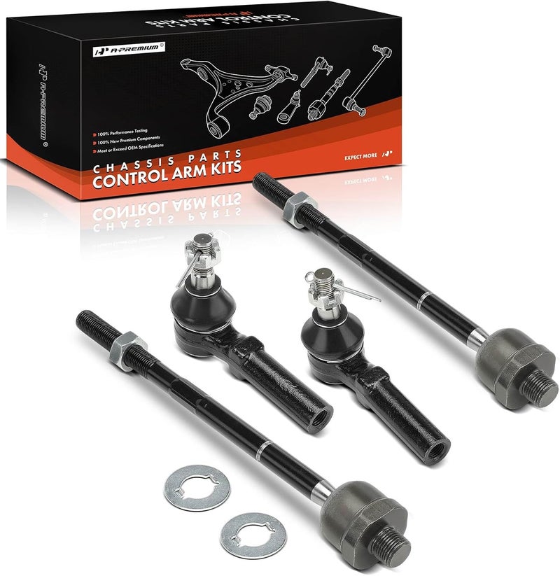 A-Premium Front Inner & Outer Tie Rod End Kit - Image 1