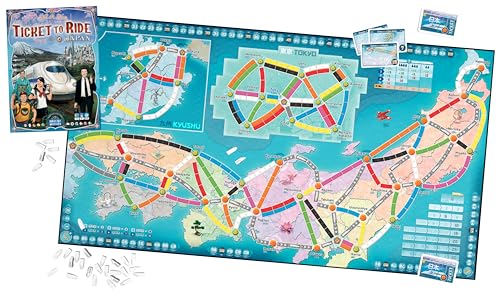 Asmodee Ticket to Ride Japan + Italy Board Game EXPANSION - Train Route Strategy Game, Fun Family Game for Kids & Adults, Ages 8+, 2-5 Players, 30-60 Minute Playtime - Image 4